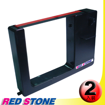 RED STONE for MINDMAN M-500.King power.NIDEKA.堅美JM機械式打卡鐘色帶組(1組2入)藍色&紅色