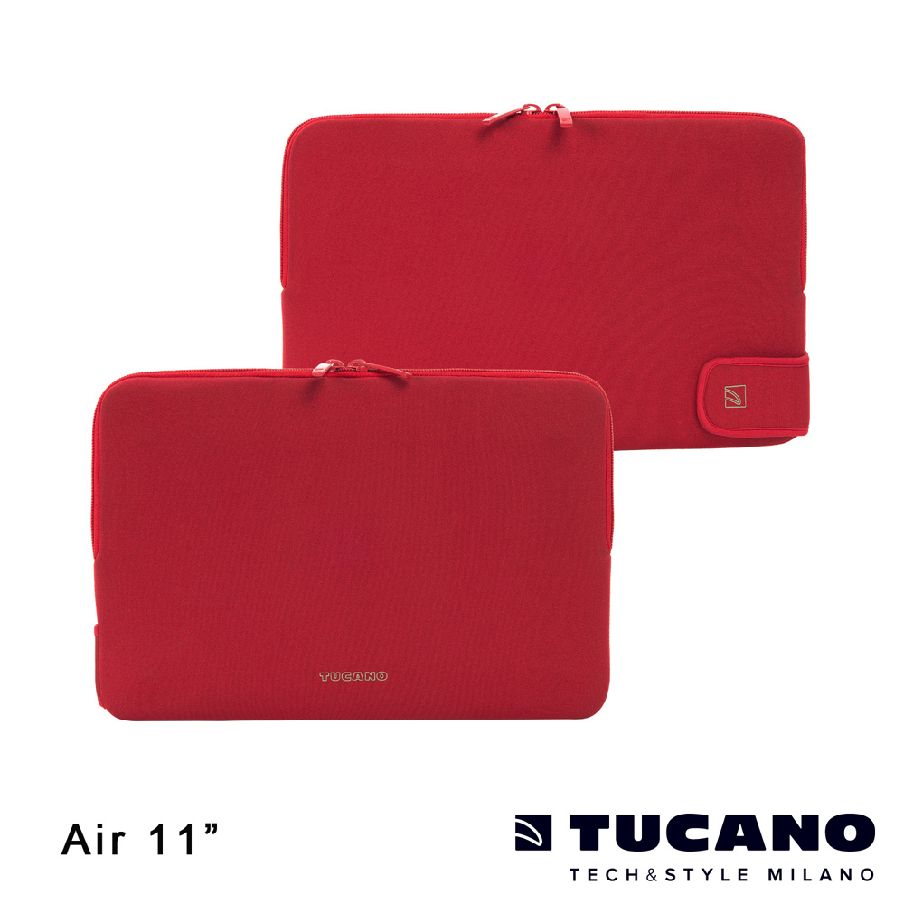 TUCANO CHARGE_UP MB Air 11吋專用雙重防震內袋- 紅