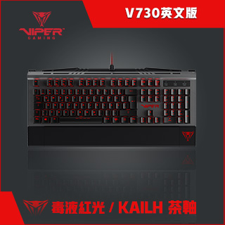 Patriot博帝 赤獄狂蛇 Viper V730 機械式電競鍵盤(英文)