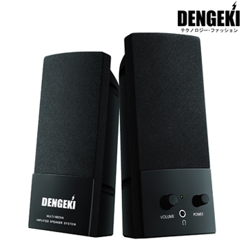DENGEKI電擊多媒體USB喇叭(SK-669BK)
