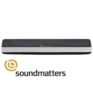 soundmatters foxL Dash 7 輕薄藍牙喇叭 純淨白