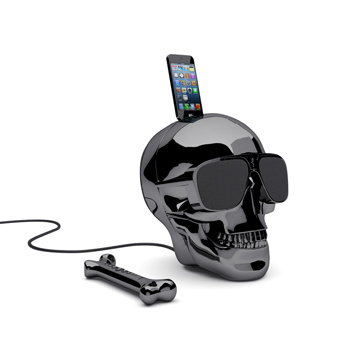 JARRE AeroSkull HD 骷髏造型無線藍牙喇叭 鉻黑色