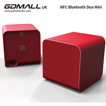 GDMALL NFC Mini Stereo 藍牙喇叭(單顆紅)