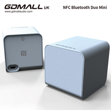 GDMALL NFC Mini Stereo 藍牙喇叭(單顆銀)