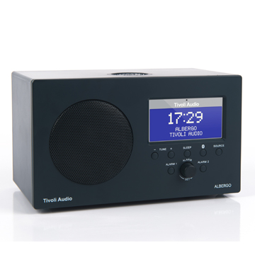 Tivoli Audio ALBERGO AM/FM CLOCK RADIO(黑色)藍牙鬧鐘收音機喇叭