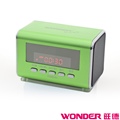 WONDER旺德 USB/MP3/FM 隨身音響 WD-8216U(綠色)