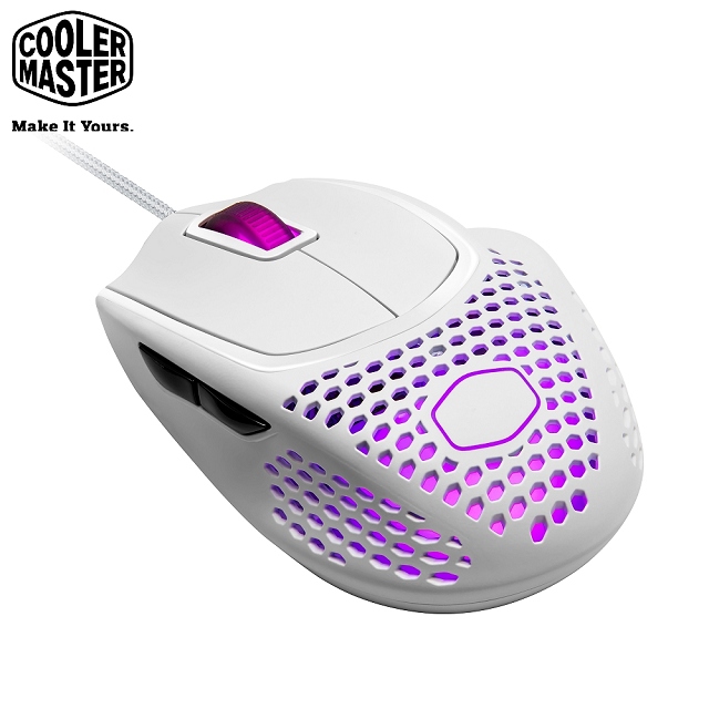 Cooler Master MM720 RGB電競滑鼠 白色