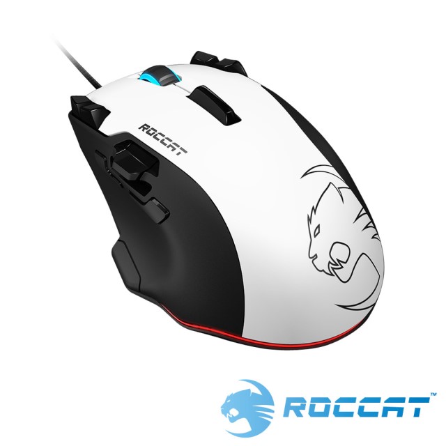 ROCCAT Tyon 雷射電競滑鼠-白