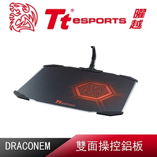 Tt eSPORTS【聖龍鱗DRACONEM2016雙面操控鋁板】電競滑鼠墊