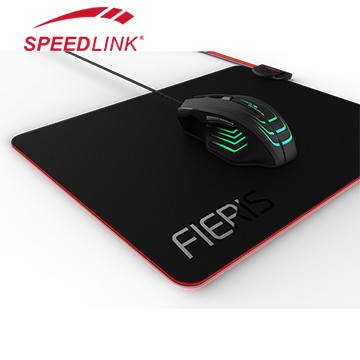 德國SPEEDLINK FIERIS 電競滑鼠發光軟墊