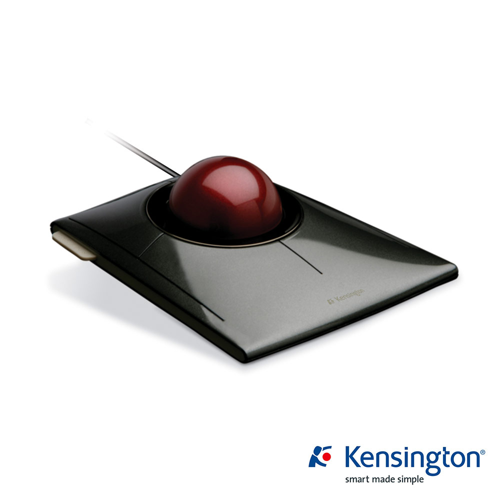 Kensington SlimBlade™ Trackball Mouse 時尚多媒體軌跡球滑鼠 K72327