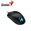 Genius 昆盈 GX Scorpion帝王蠍 電競雷射滑鼠 沉穩黑x黑側鍵 M8-610(BK)