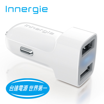 Innergie 24瓦雙USB快速車充 PowerJoy Go Pro 24