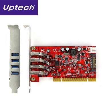 Uptech UT240 USB 3.0 4-Port PCI擴充卡