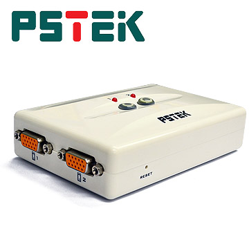 PSTEK 2埠 電腦螢幕切換器 (VSS-102)