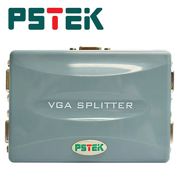 PSTEK 4埠 電腦螢幕分配器 (VPS-104E)