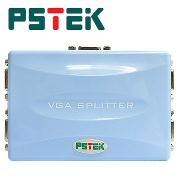 PSTEK 4埠 電腦螢幕分配器 (VPS-104)