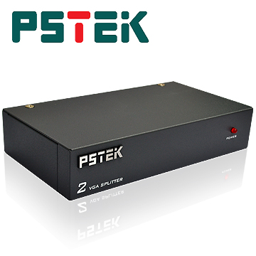 PSTEK 2埠 電腦螢幕分配器 (VP-102)