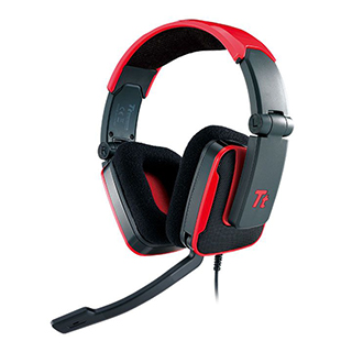 Tt eSPORTS 震撼者SHOCK 電競耳機 熾焰紅(HT-SHK002ECRE)