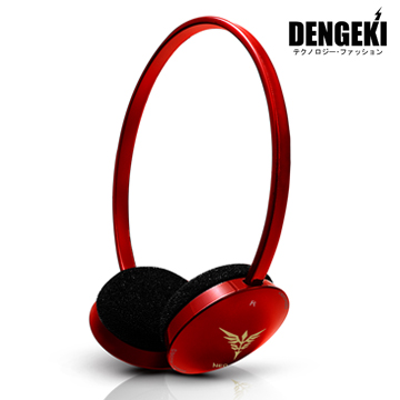 DENGEKI鋼彈UC新吉翁軍頭掛式耳機