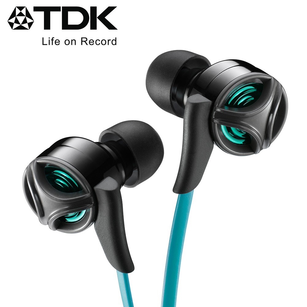 TDK 超‧重‧低‧音 耳道式耳機 CLEF- X2 - 綠色