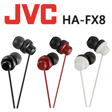 JVC HA-FX8 密閉型立體聲入耳式耳機