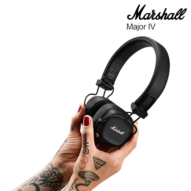 承襲 Marshall 經典好聲音Marshall Major IV 藍牙耳罩式耳機