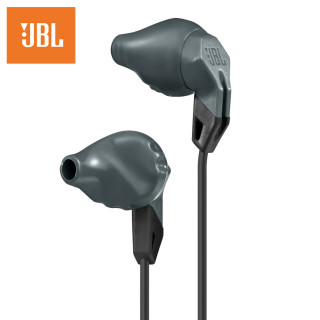 JBL Grip100 人體工學運動防汗耳機(炭灰)