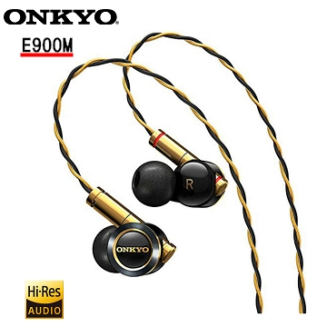 ONKYO Hi-Res混合驅動入耳式耳機(E900M)