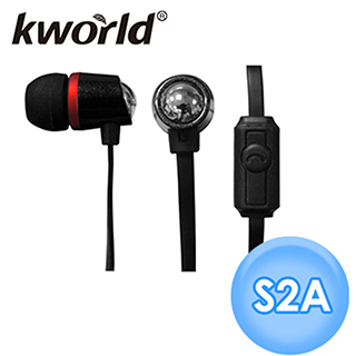 (福利品)【Kworld 廣寰】入耳式電競音樂耳麥 S2A