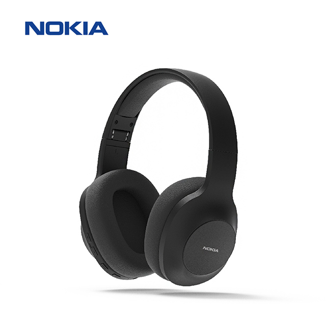 【NOKIA諾基亞】頭戴式 無線藍牙耳機E1200-黑