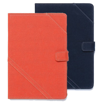 ZENUS iPad mini Retina Cambridge 帆布風格 側掀式保護套