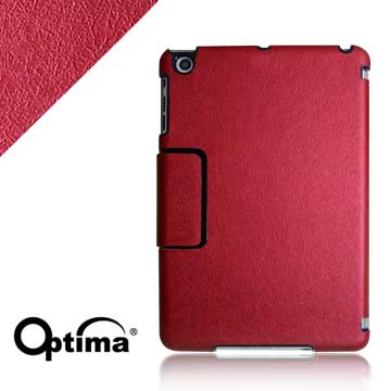 Optima iPad mini 保護套 絲綢系列-紅色