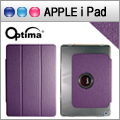 Optima iPad Air Smart 360 亞麻紋保護套 - 紫色