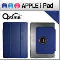 Optima iPad Air Smart 360 亞麻紋保護套 - 藍色