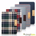 Simplism iPad mini Retina 布面側開掀蓋保護套