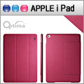 Optima iPad Air 2 義大利皮革多角度保護套 - 針織系列 - 莓