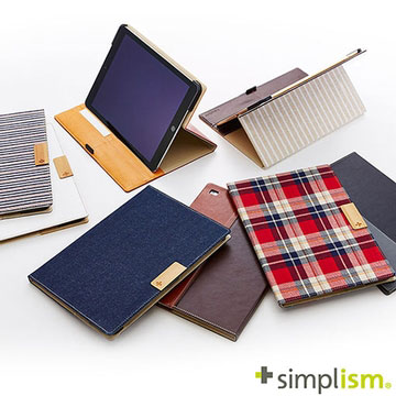 Simplism iPad Air2 記事本型側開掀蓋保護殼