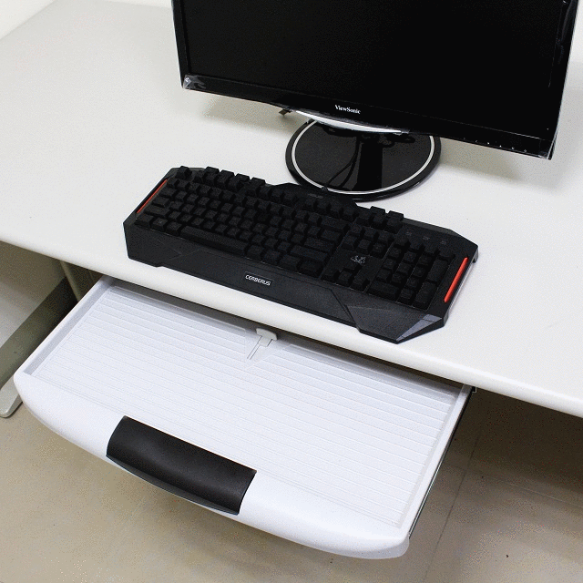 Jual Taiwanmade slidetype computer keyboard storage drawer rack