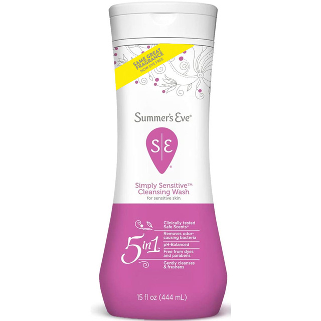 美國Summers Eve 私密沐浴露【敏感肌膚】444ml