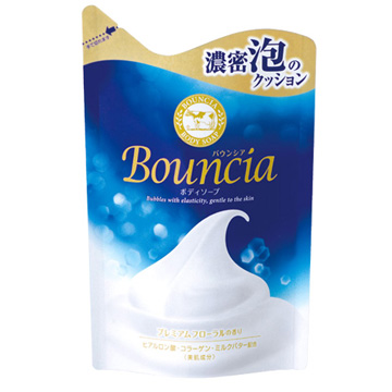 日本牛乳石鹼 美肌保濕沐浴乳補充包(優雅花香)400ml
