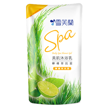 【雪芙蘭】美肌SPA沐浴乳700g補充包(檸檬草)