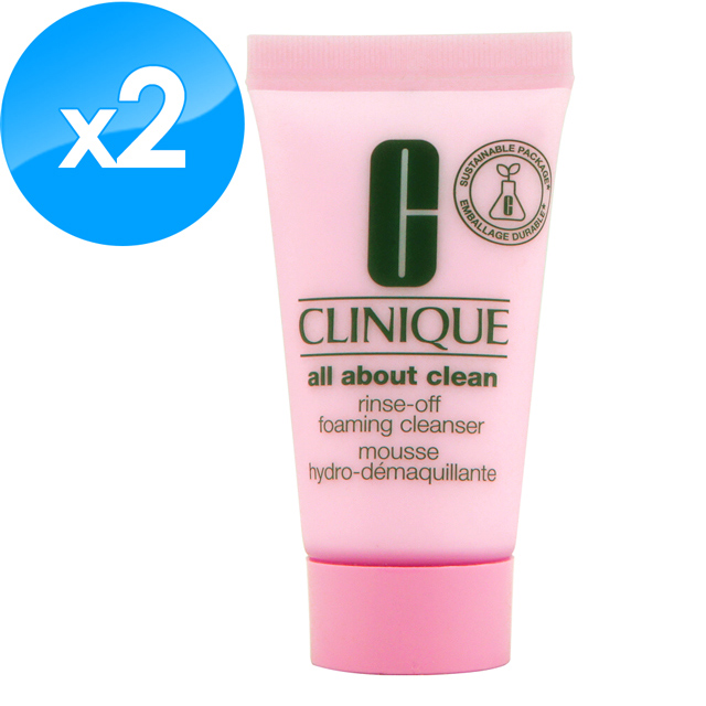 "CLINIQUE" Gentle Makeup Remover Mousse 30ml * 2 PChome Thai
