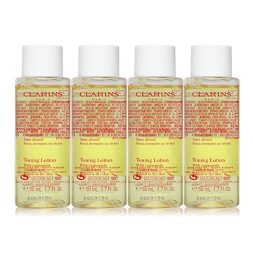 CLARINS 克蘭詩 洋甘菊化妝水正貨容量組(50MLX4)