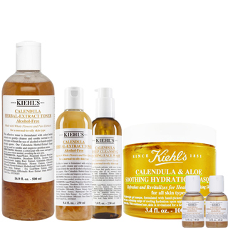 【週慶黃金組合-G】KIEHL’S 契爾氏金盞花明星商品組