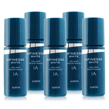 Albion 艾倫比亞 賦白彈力抗黑精華液IA 40ml(8mlx5入組)-百貨公司貨