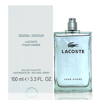 Lacoste 坦白男性淡香水 100ml Tester 包裝