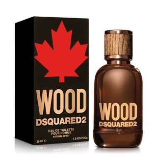 DSQUARED2 WOOD 天性男性淡香水(30ml)