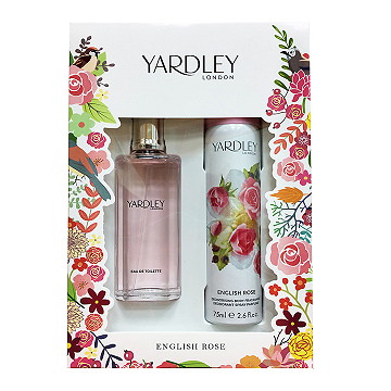 Yardley English Rose 英倫玫瑰淡香水- 香氛禮盒組