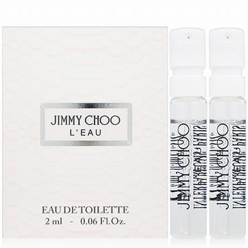 JIMMY CHOO L'EAU 戀曲女性淡香水針管2ml x2入組